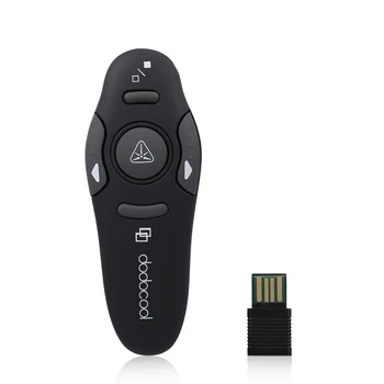 

2.4GHz Wireless Presenter Red Laser Pointer USB Wireless Receiver Plug and Play 10 meters for Windows 2000/XP/Vista