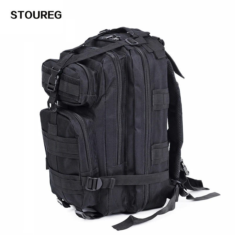 3P Waterproof Tactical Camouflage Bag,Men Women Army Military Hiking Trekking Backpack 600D Nylon Camping Climbing Sport Bag