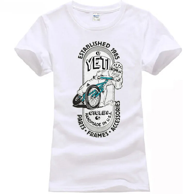 minimum råd Kirurgi Top Camiseta Yeti Cycles Bikes Mtb T-shirt Envio Chemise Unterhemd - T- shirts - AliExpress