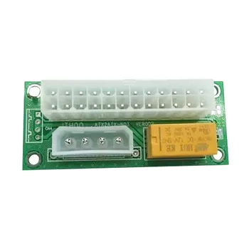 

Ouhaobin 1xPower Supply Adapter Connector Dual Triple Relay Adapter Link Multiple add2PSU Dual Power Supply Board 401#2