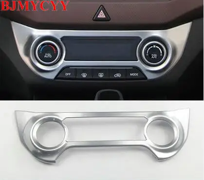 BJMYCYY Center Console Panel Stickers Sequin Frame font b Interior b font Decoration For Hyundai Creta