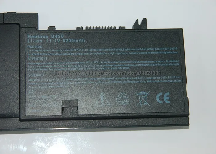 4400 мАч аккумулятор для ноутбука Dell Latitude D420 D430 FG442 FG447 FG451 GG386 GG428 JG168 JG172 JG176 JG181 JG768 KG126 6 ячеек