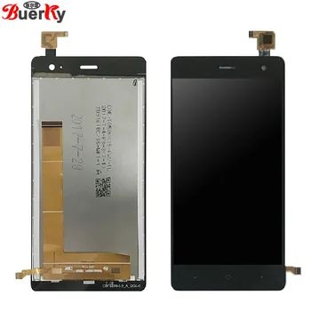 

BKparts 100% Tested 5pcs For Wiko Jerry 2 Jerry2 Full LCD Display Touch Screen Glass Digitizer Complete Assembly Replacement
