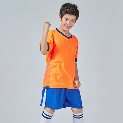 Maillot de foot футбольные майки survetement футбол camisas de futebol - Цвет: X 1610 orange