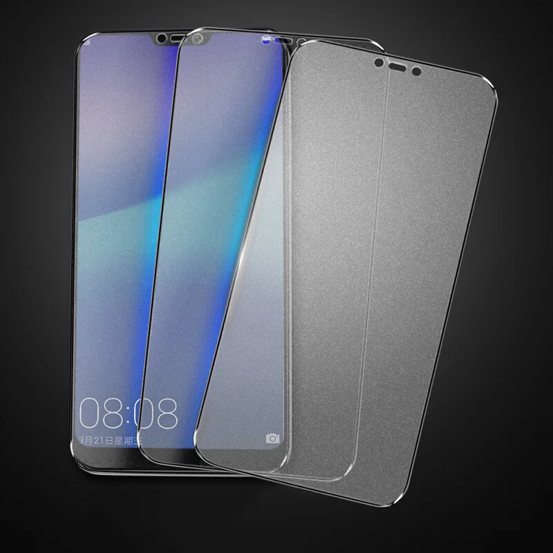 JGKK матовое закаленное стекло для Huawei Nova 3E защита от отпечатков пальцев матовая