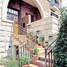 5-светодиодный на солнечных батареях наружное настенное крепление ограждения Водонепроницаемый свет сада вход для лестниц и коридоров Угловое освещение лампа