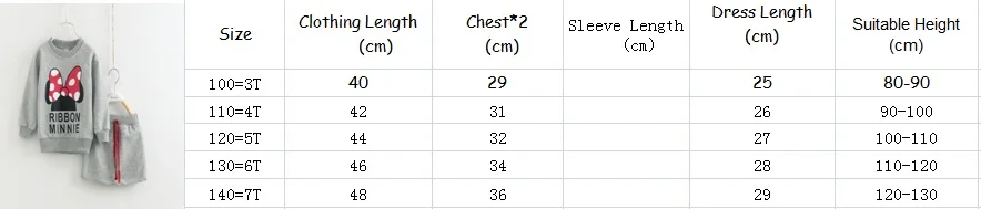 Klädset För Flickor (Kjol & Tröja)