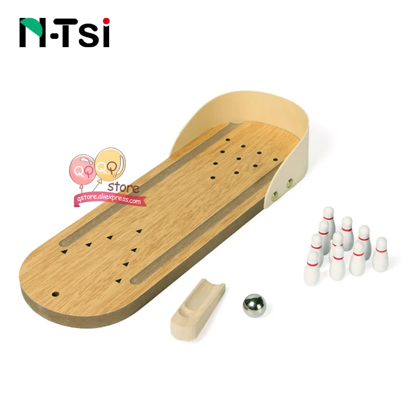 N-Tsi البسيطة خشبية البولينج الاطفال التعليمية التنموية الجدول أعلى سطح المكتب لعبة جديدة مجموعة للأطفال حزب الرياضة لعبة هدية N-Tsi البسيطة خشبية البولينج الاطفال التعليمية التنموية الجدول أعلى سطح المكتب لعبة جديدة مجموعة للأطفال حزب الرياضة لعبة هدية