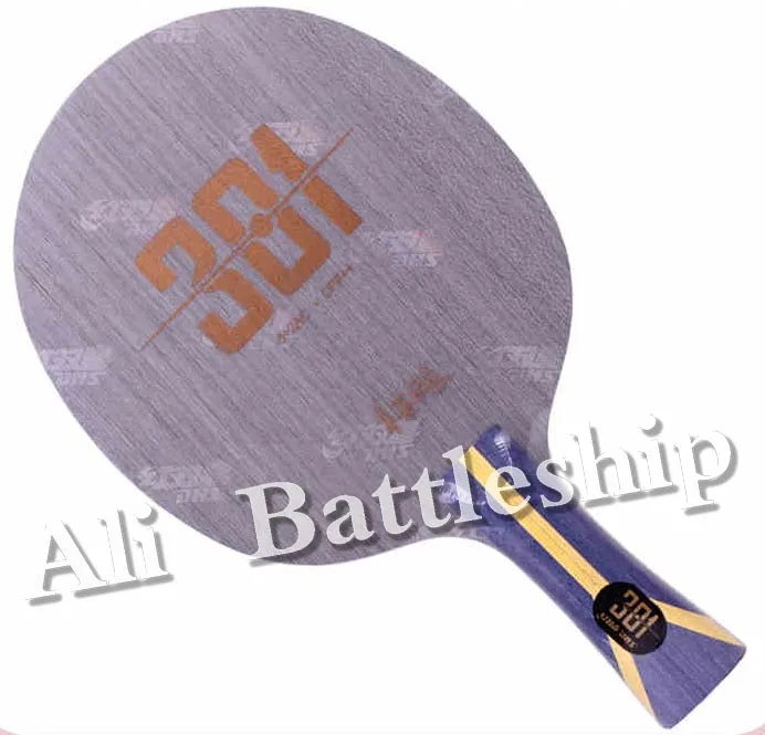 Online 2019 nueva hoja Original DHS 301 Arylate de carbono de tenis de mesa Pala de ping pong