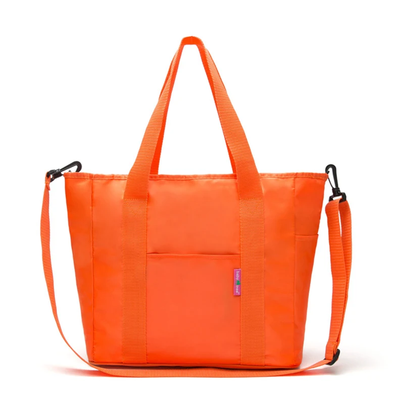 Одноцветная Детская сумка для подгузников, прочные детские сумки для подгузников, модные сумки на одно плечо для мамы 34*13*30 см