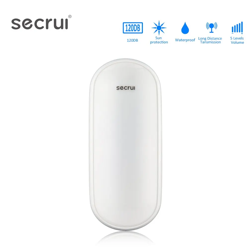 

Secrui J3 Wireless Audible Visual Alarm Flash Strobe Siren Alarm Horn Light Strobe Siren For GSM Home Business Alarm Security