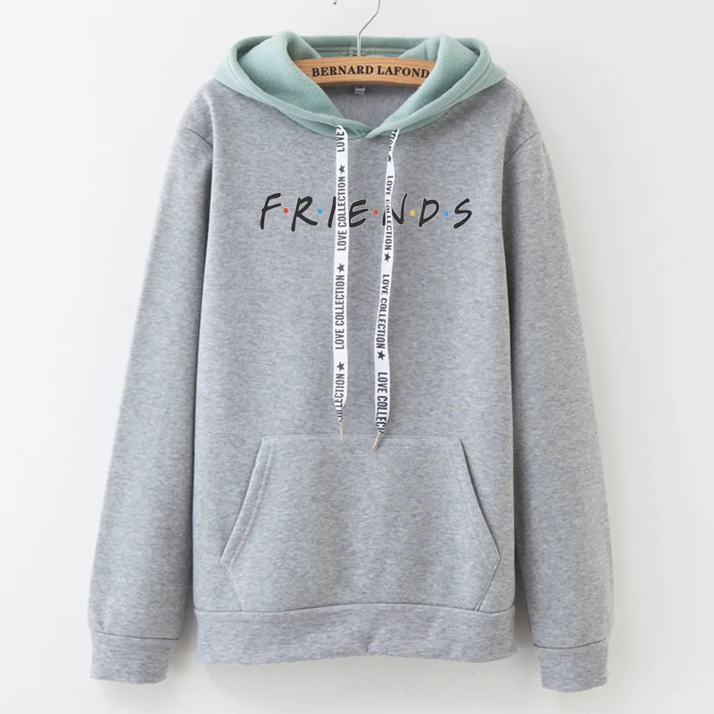 U.S. Classical TV series friends Hoodie Women Men girls patchwork ...