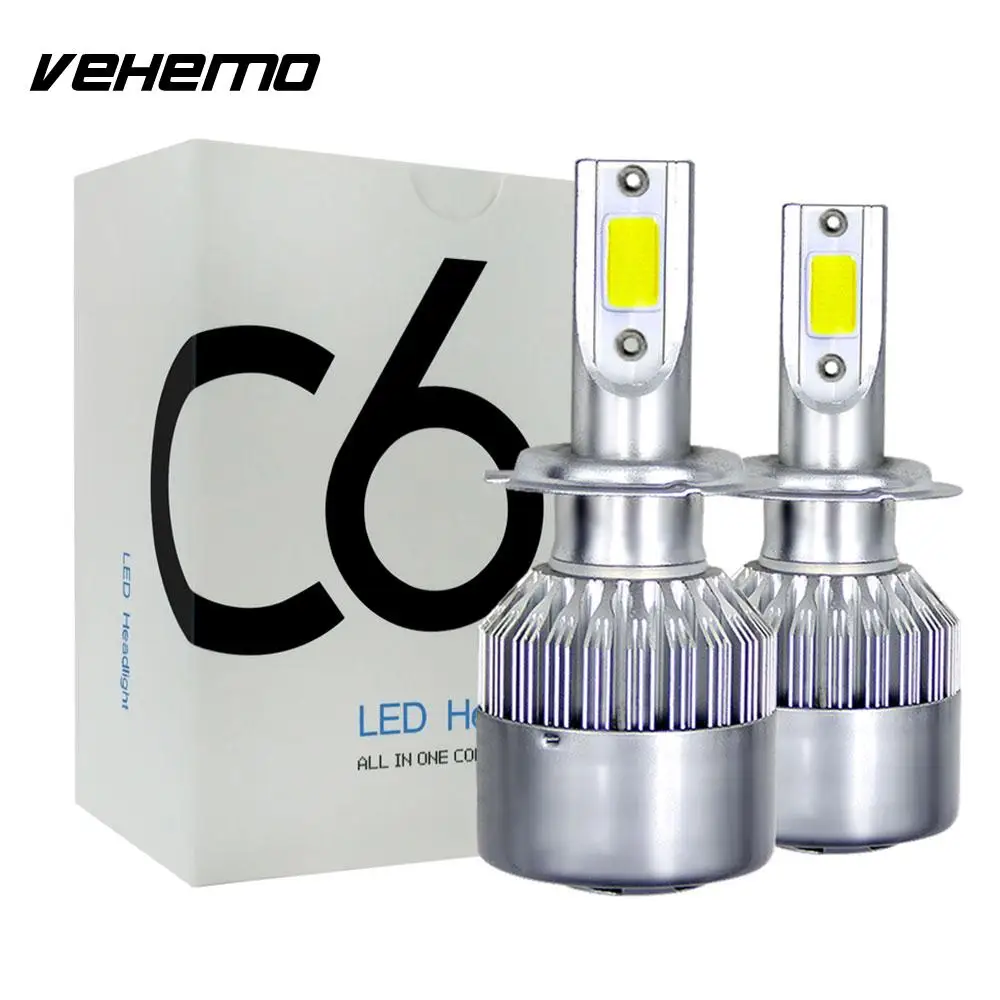 Vehemo 1pc H7 36W LED Fog Light Lighting Assembly Front Lamp High Power Universal Automobile Headlight | Автомобили и мотоциклы