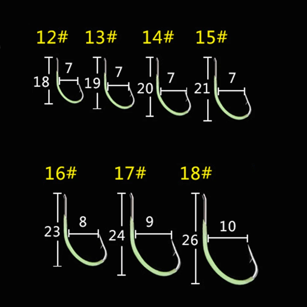 Светящийся Профессиональный рыболовный крючок флуоресцентные практичные рыболовные снасти с колючей леской простые в использовании рыболовные аксессуары