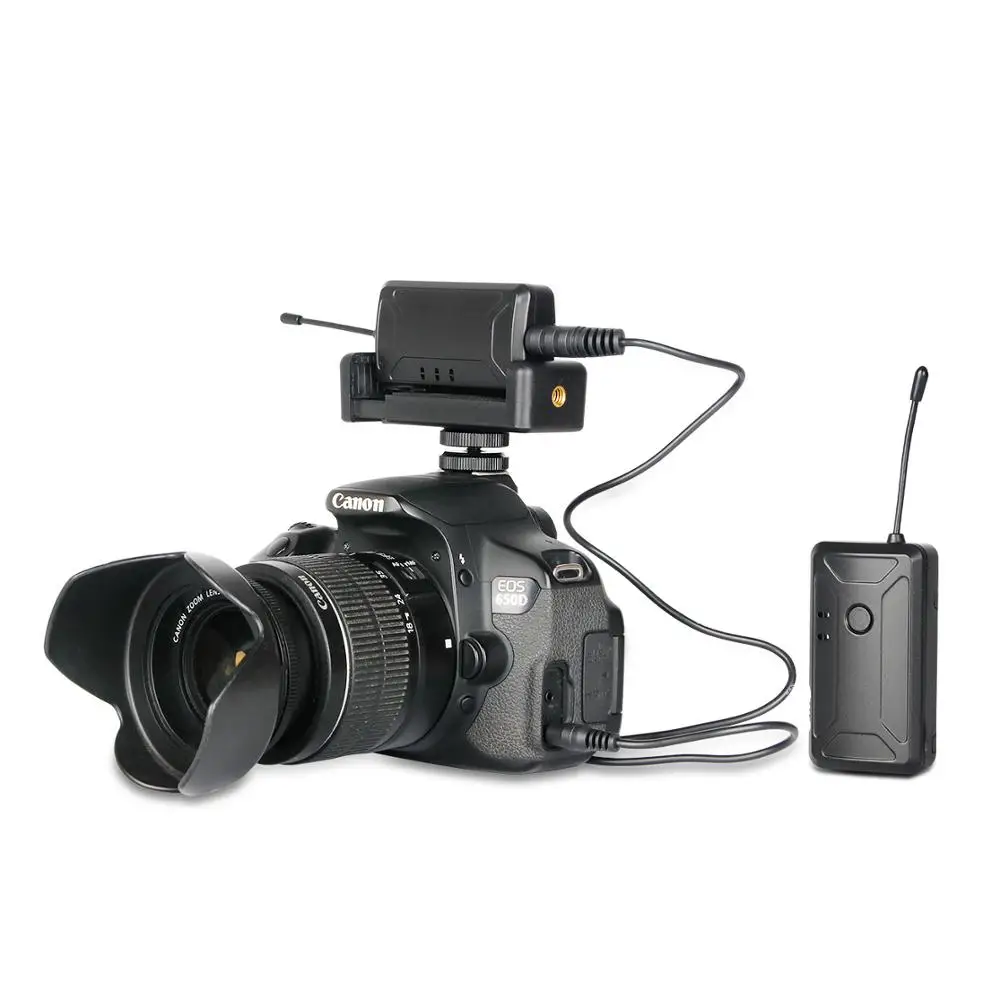 Хорошее качество внешний DSLR бодипак микрофон беспроводной для камеры |