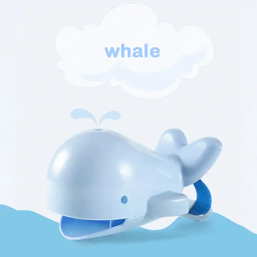 Whale Cartoon Faucet Extender Toddler Baby Children Spout Fun Hand