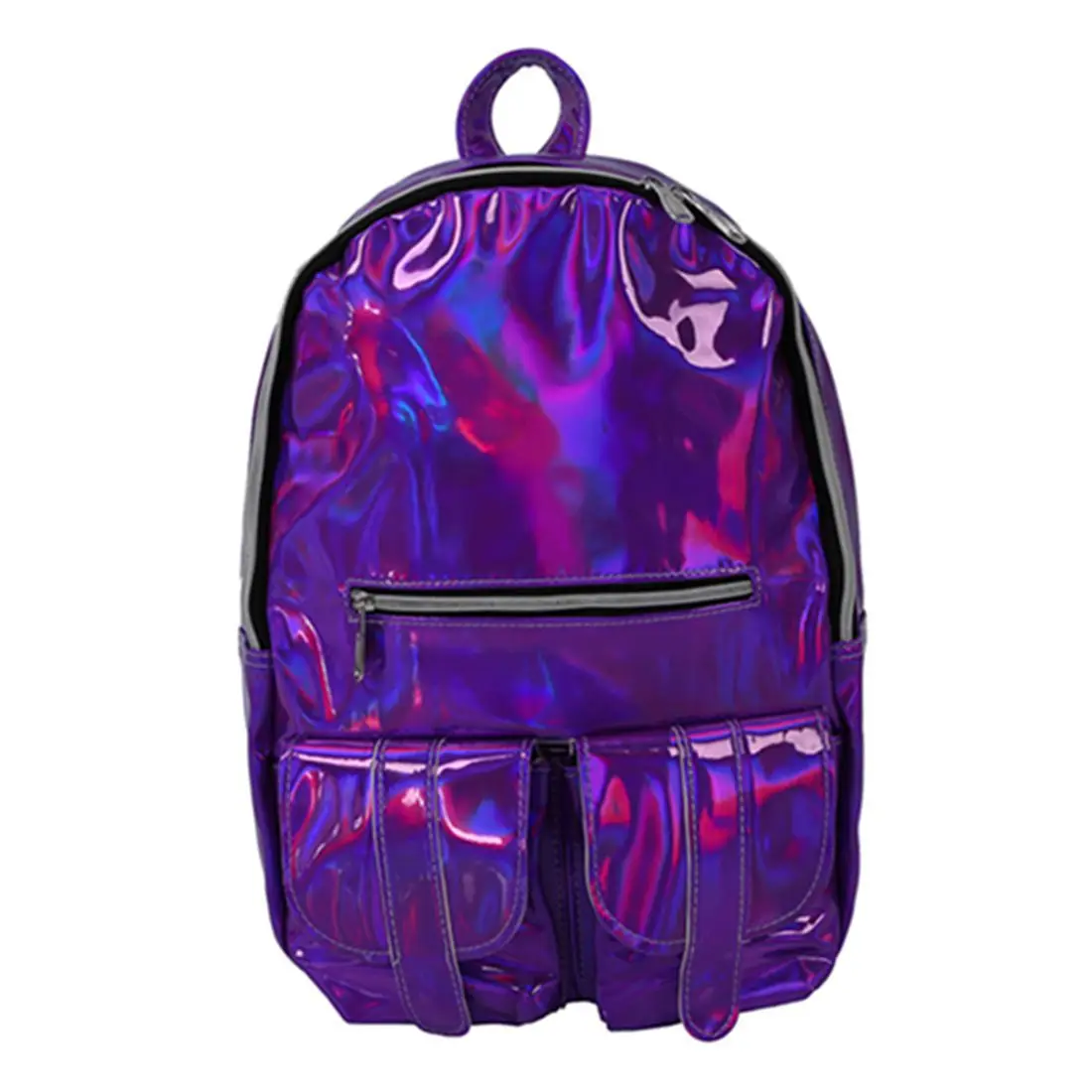 

Women HOLOGRAPHIC Gammaray Hologram Shoulder Bag School Travel Handbag