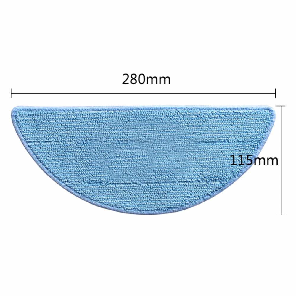 5pair side Brush+5pcs hepa Filter+5pcs Mop Cloth for chuwi ilife V5 V3 series parts ilife v5pro v5s ilife v5 pro ect (8)