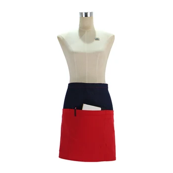 

KA004New denim apron Antifouling Cowboy Unisex Apron bib for woman man barbecue cooking Kitchen Apron