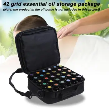 

42 Bottle Portable Essential Oil Carrying Case Holder Storage Bag 10ML15ML