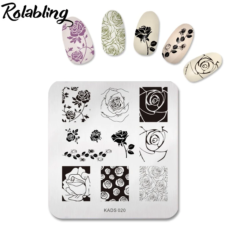 1 шт. трафареты для дизайна ногтей|plates for nails|nail stamping platesstamping plates |