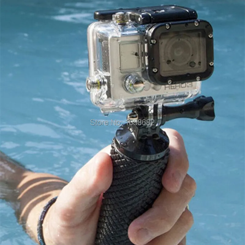 High Quality Anti-slip Gopro Floating Bobber Stick Floaty Handheld Monopod Pole Hand Grip for Gopro Hero 4 3+ 3 2 SJCAM (2)
