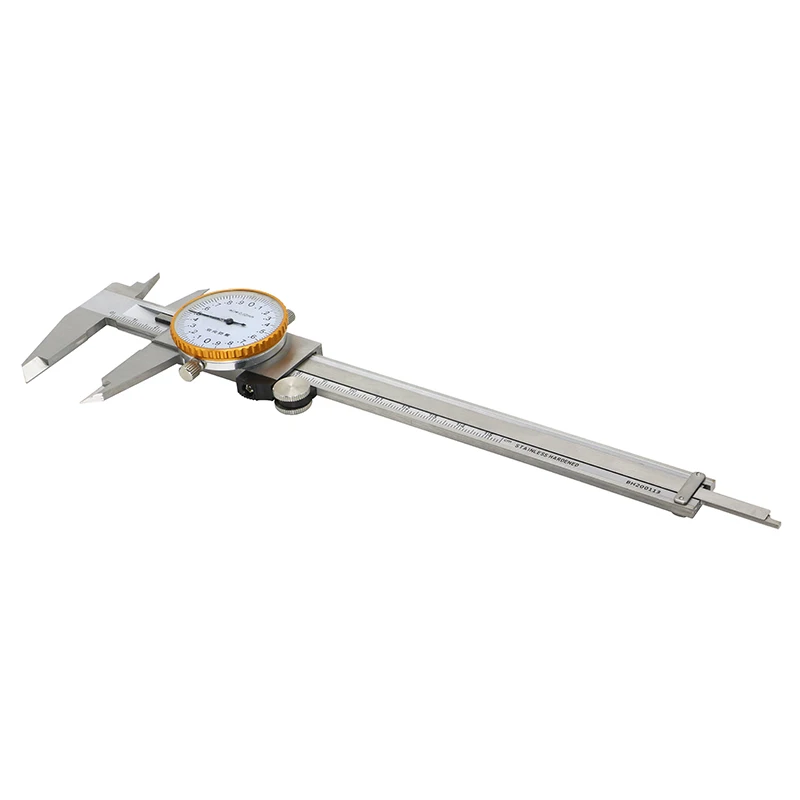 BRAND NEW 200mm METRIC//0-8/" DUAL DIAL STAINLEES STEEL CALIPER