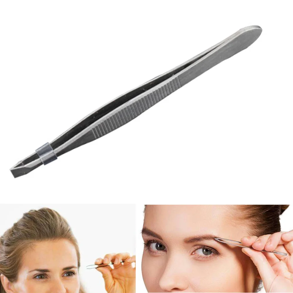 Dropshipping Women Stainless Steel Eyebrow Clipper False Eyelash