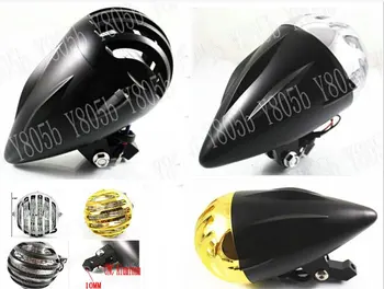 

New Motorcycle Head Light Headlight Lamp For Honda Yamaha Suzuki Kawasaki Street Bobber Custom Chopper Cruisers Street Bike