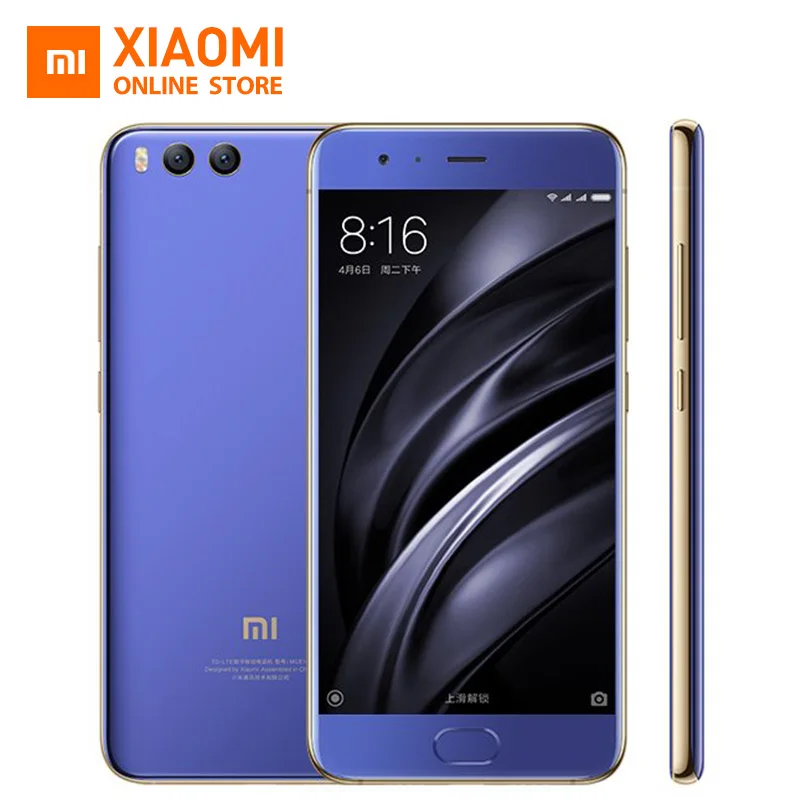 Цена за Оригинал xiaomi mi6 mi 6 мобильного телефона 6 ГБ ram 64 ГБ rom Snapdragon 835 Octa Ядро 5.15 ''NFC 1920x1080 Две Камеры Android 7.1 OS Цена за Оригинал xiaomi mi6 mi 6 мобильного телефона 6 ГБ ram 64 ГБ rom Snapdragon 835 Octa Ядро 5.15 ''NFC 1920x1080 Две Камеры Android 7.1 OS