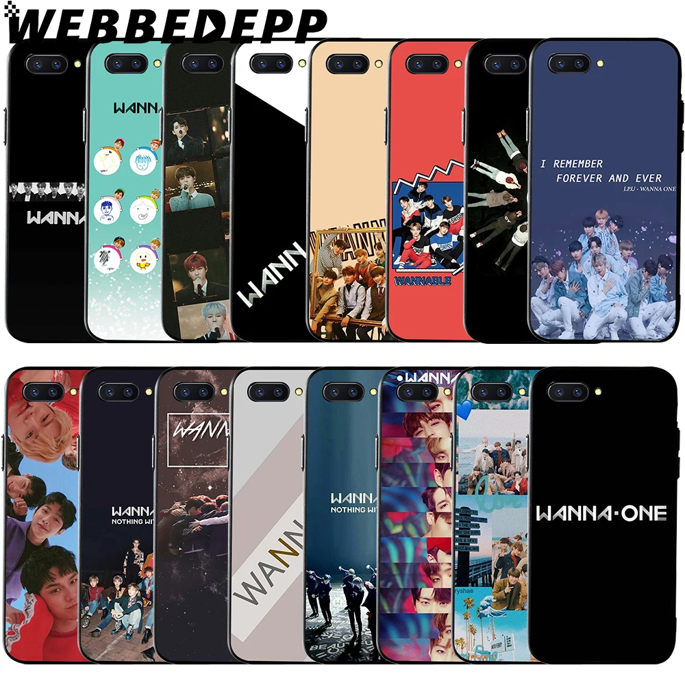 WEBBEDEPP Boy Group Kpop Wanna One мягкий чехол для Huawei Honor 6 7A Pro 7C 8C 7X 8X 8 9 10 lite Note 10|Бамперы| |