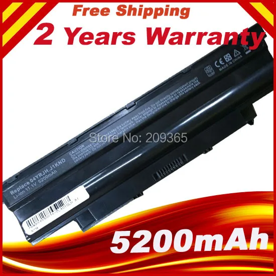 5200 мАч Аккумулятор для dell Inspiron N5110 N5010 N5010D N7010 N7110 N3010 N3110 N4010 N4050 N4110