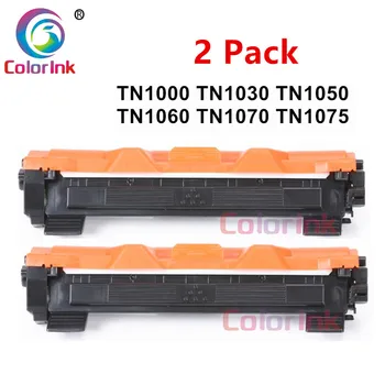 

ColorInk 2Pack Compatible for Brother TN1000 TN1030 TN1050 TN1060 TN1070 TN1075 HL-1110 TN-1050 TN-1075 TN 1075 1000 1060 1070