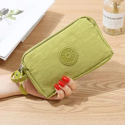MoneRffi Three- Zipper Short Wallet Women Mobile Phone Bag Young Fashion Style Monederos Mujer Coin Purse MoneRffi Three- Zipper Short Wallet Women Mobile Phone Bag Young Fashion Style Monederos Mujer Coin Purse