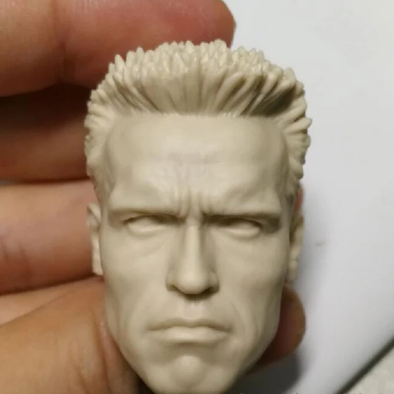

Blank Hot 1/6 Scale Schwarzenegger commando Head Sculpt Unpainted
