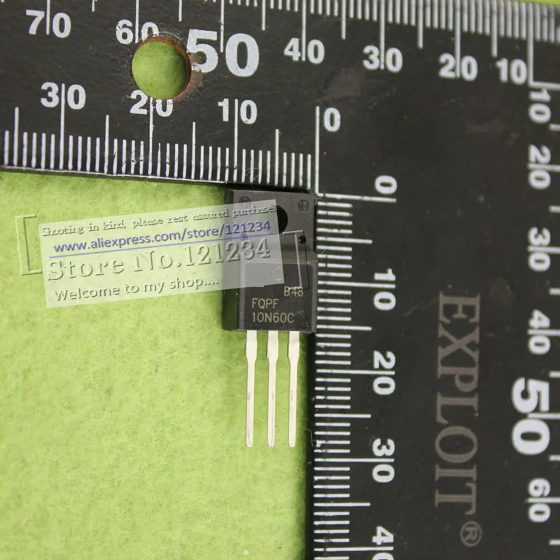 

5PCS, FQPF10N60C , 10N60 TO-220 , NEW and ORIGINAL