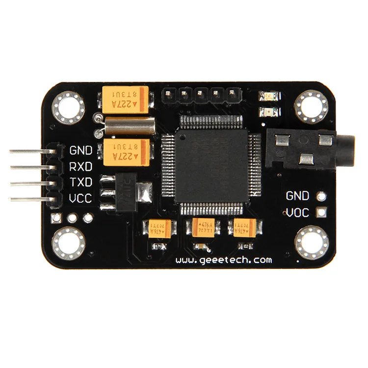 Модуль распознавания голоса и микрофон Dupont Скорость распознавания совместим с для Arduino