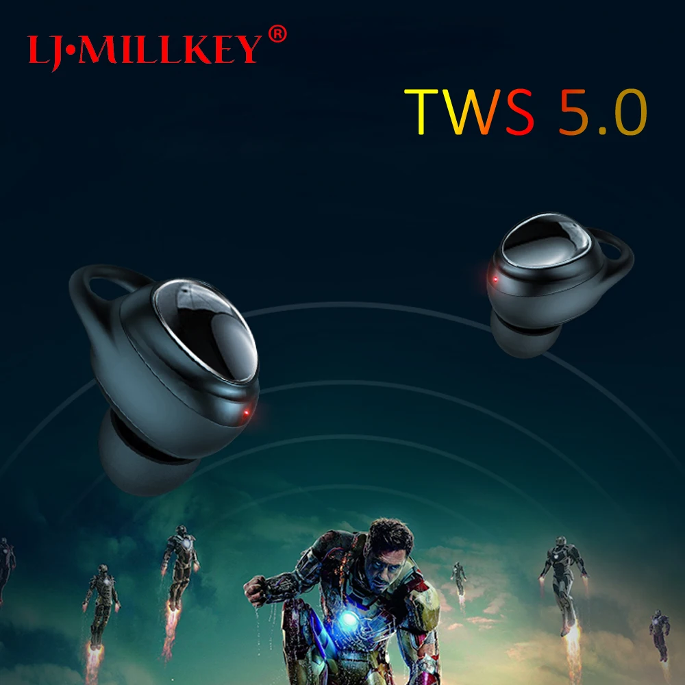 

TWS 5.0 Wireless Bluetooth Earphones Sports Earbuds Wireless Headset Portable Earphone With Charging Box Charging YZ256