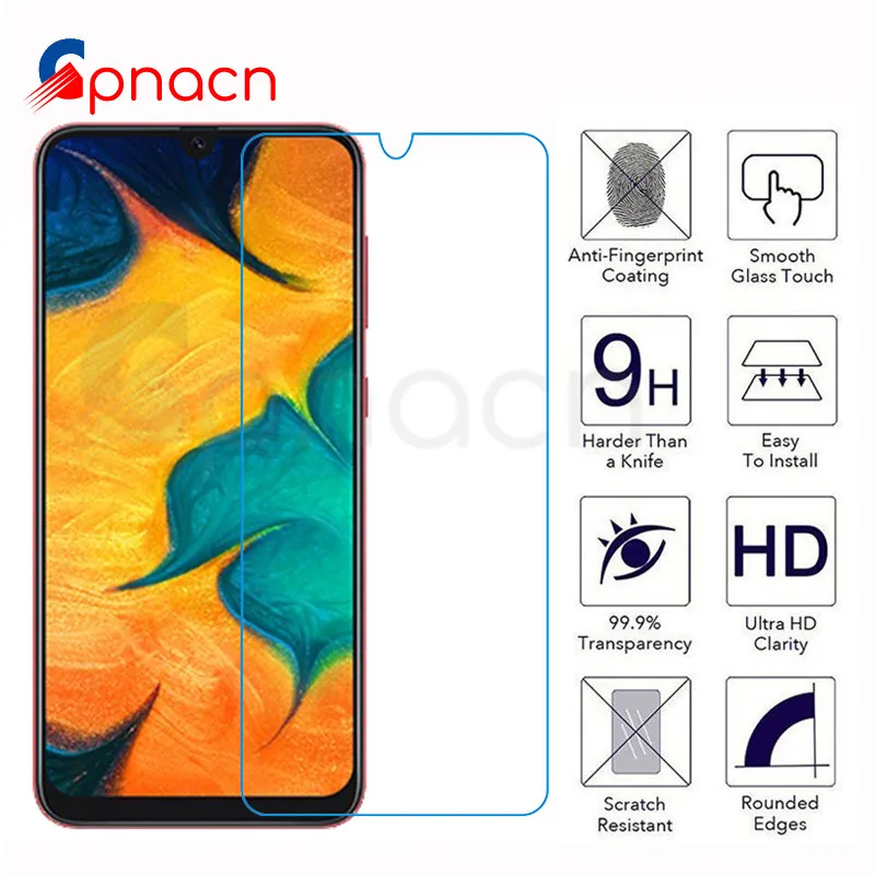 

9H Protective Glass For Samsung Galaxy A10 A20 A30 A40 A50 A60 A70 A80 A90 M10 M20 M30 Tempered Screen Protector Glass Film Case