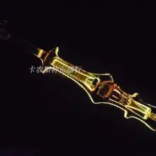 Прозрачный кристалл Электрический Виолончель 4/4 Размер, светодиодный светильник цветов, Электрический Виолончель#3