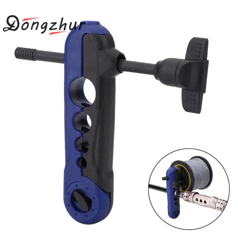 

Dongzhur Universal Fishing Line Spooler Adjustable for Various Size Rod Bobbin Reel Winder Board Spool Line Wrapper Fishing Tool