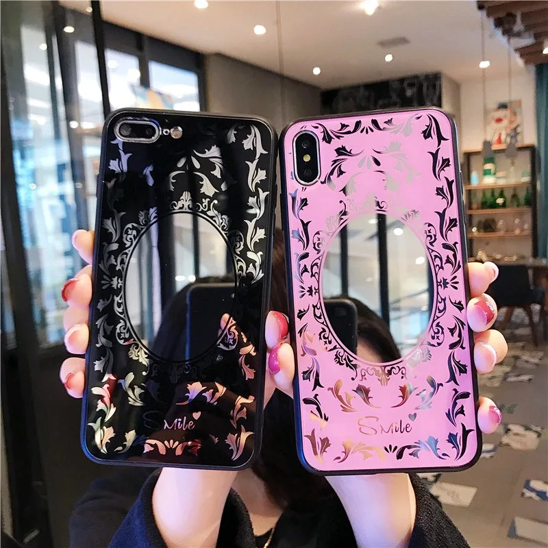 Модный зеркальный парный чехол для телефона huawei mate 20 10Pro P20 P10 Plus Honor 10 lite 7X 8X 8C V10 9i