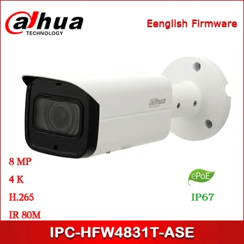 

Dahua IP Camera 8MP IPC-HFW4831T-ASE Security Camera WDR IR Mini Bullet Network Camera with ePOE
