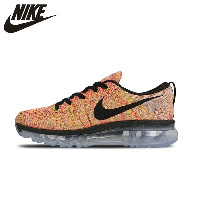

NIKE FLYKNIT AIR MAX Original Womens Running Shoes Limited Mesh Breathable Footwear Super Light Sneakers For Women Shoes