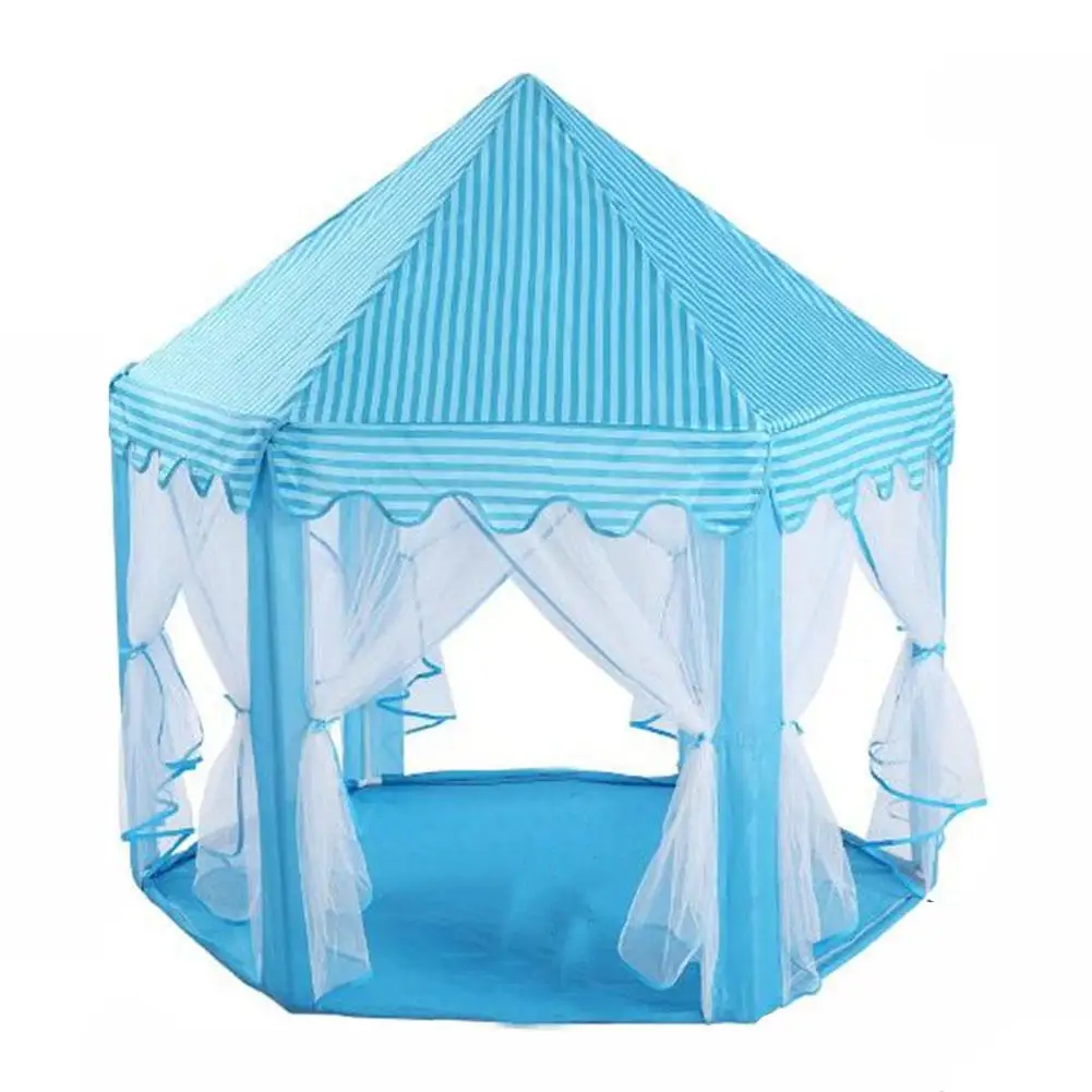 

Children's tent hexagonal princess castle mesh game room mosquito net baby toy house