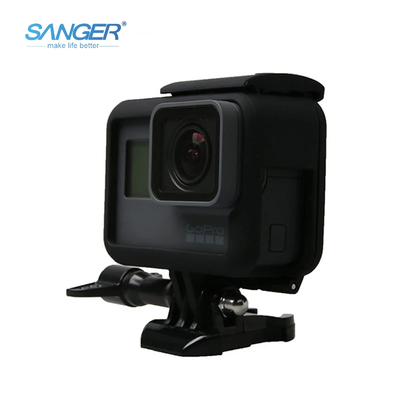 

SANGER for GoPro Accessories Protective Frame Case Camcorder Housing Case For Go Pro Hero 5 Action Camera