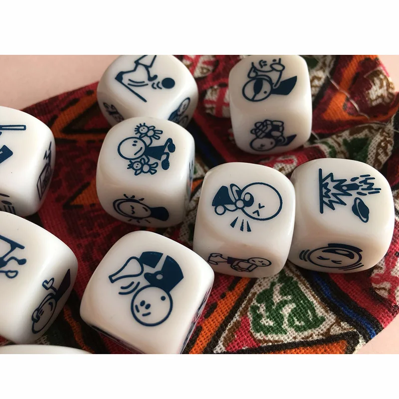 Basic/Action Story Dice Puzzle Board Game Telling Story Family/Party/Friends Parents with Children 