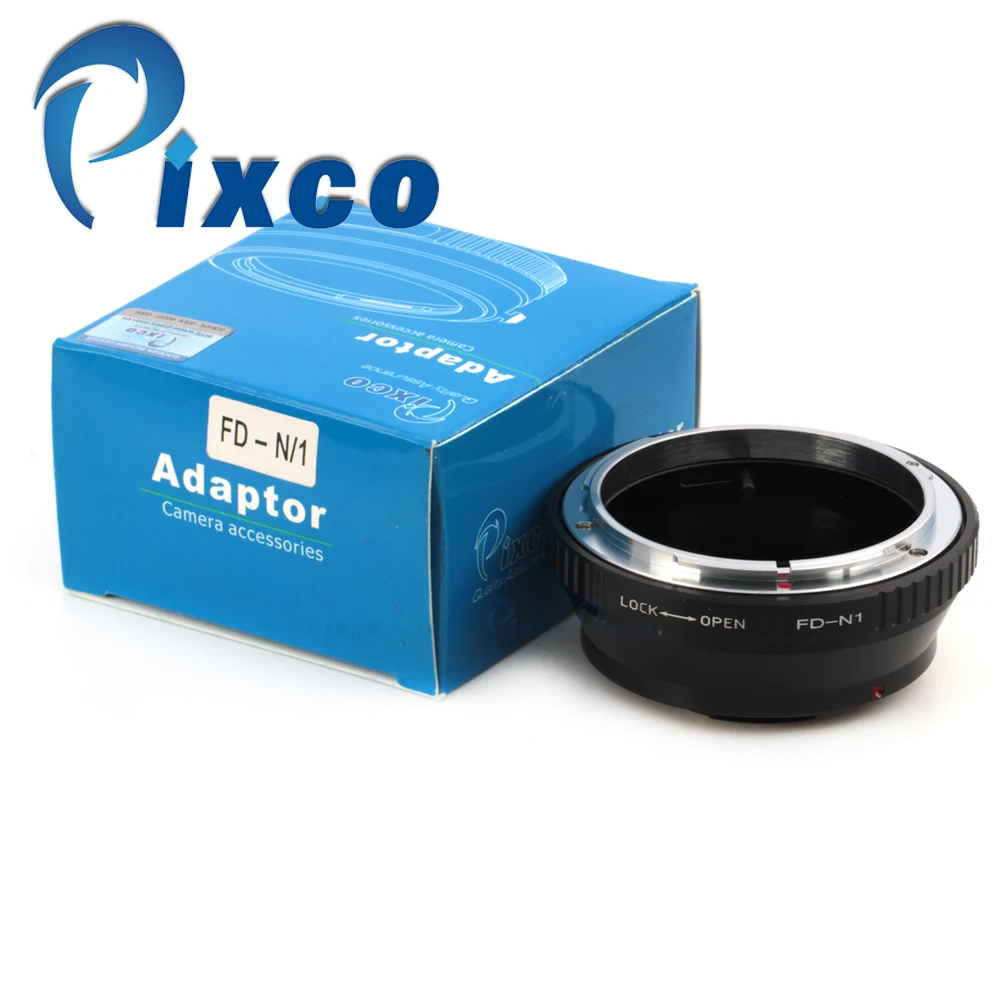 

Pixco adapter For Canon FD Lens to Nikon 1 Mount Camera Adapter Ring J1 V1 Without Tripod Mount New Hot Free Shipping