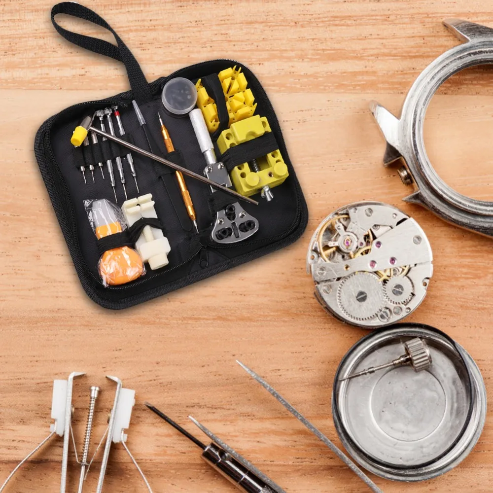 32 шт/35 шт Набор для ремонта часов часы разборки набор инструментов дома ремонт инструменты из нержавеющей часы часовой мастер инструмент