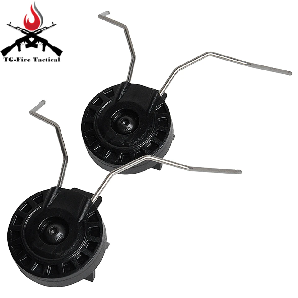 Adaptador de Fone de Ouvido para Arc Opsman Earmor Headset Trilhos Acessório Adaptador Kit Rail Acessórios Capacete Tático Rac Mod. 1274758 8 High Quality Esporte e Lazer